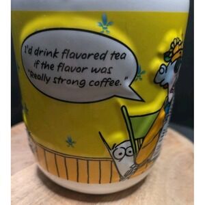 MAXINE Collector Coffee Mug "I'd Drink Flavored Tea" Ceramic Hallmark Large 3510